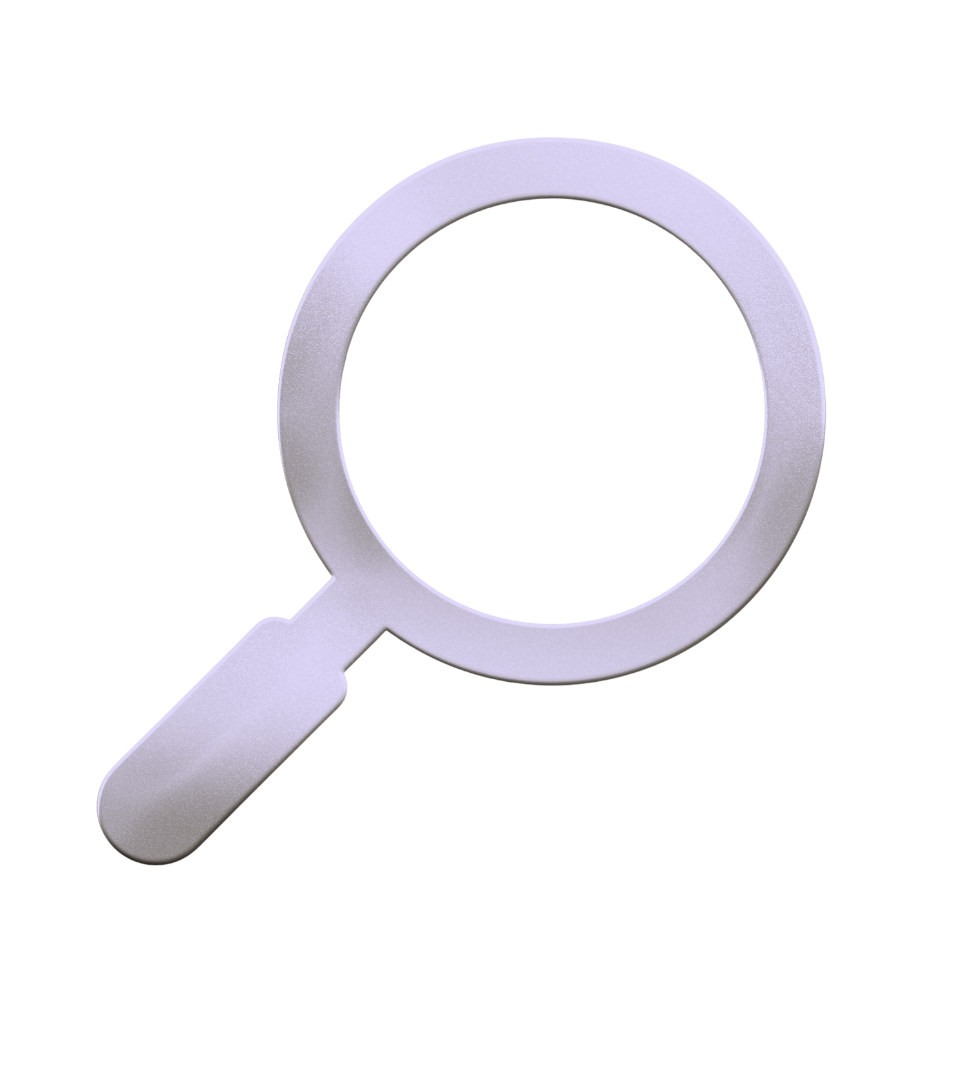 Risk review with magnifier over flagged borrower information